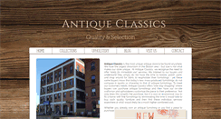Desktop Screenshot of antique-classics.com
