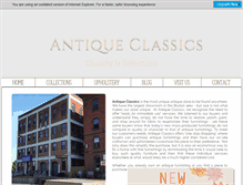 Tablet Screenshot of antique-classics.com
